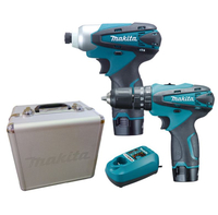 MAKITA 牧田 B-4DK1493 10.8V雙機組 起子機+電鑽 TD090D + HP330D