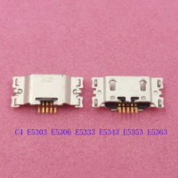 5-50Pcs Charger Usb Charging Port Plug Dock Micro Connector For Sony Xperia C4 E5333 E5343 E5353 E5363 C5 E5563 E5553 E5506