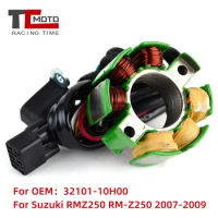 Motorcyle Ignition Generator Magneto Stator Coil for Suzuki RMZ250 RMZ 250 RM Z250 RM-Z250 2007 2008 2009 OEM 32101-10H00