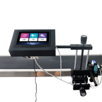 Hot Selling Online Expiry Date Printer, Bottle Printing Machine, Inkjet Batch Code Printer With Conveyor