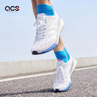 adidas 慢跑鞋 Adizero Boston 9 M 男鞋 白 藍 透氣 路跑 運動鞋 愛迪達 EG4672