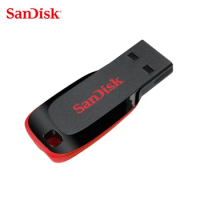 SanDisk USB Flash Drive 32GB 16GB Pen Drive 128GB USB 2.0 Memory Stick Pendrive 64GB Flash Disk CZ50