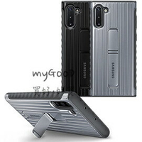 [原廠公司貨] Samsung 三星 Galaxy Note 10 立架式保護皮套(黑、銀色)【APP下單4%點數回饋】