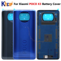 Back Cover For Xiaomi POCO X3 Rear Housing Door Battery Cover Original for XiaoMi POCO X3 Back Housing
