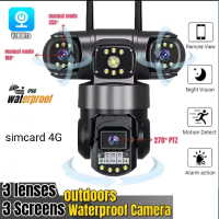 IP Camera CCTV TIGA Lens simcard 4G Outdoor V380Pro Waterproof