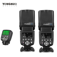 YONGNUO YN560 IV YN-560 IV 560IV 2.4G Wireless Flash Speedlite/YN560TX-II Trigger Radio Master Mode for Canon 6D 7D 60D Nikon