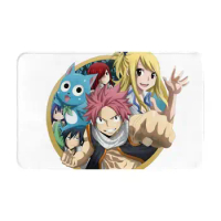 Fairy Tail The Best 3D Soft Non-Slip Mat Rug Carpet Foot Pad Manga Fairy Tail Natsu Lucy Erza