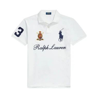 Polo Ralph Lauren Big Pony 20th Anniversary Polo Shirt White M White