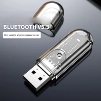 USB Bluetooth Adapter 5.3 For Wireless Speaker Audio Mouse Bluetooth Dongle USB Adapter Bluetooth Receiver