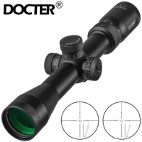 DOCTER 2.5-12.5X40 IR Scopes Hunting Air Rifle Scope Wire Rangefinder Reticle Mil Dot Reticle Riflescope Tactical Optical Sights