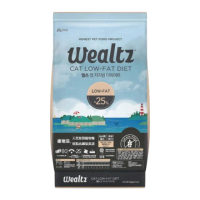 【Wealtz 維爾滋】天然無穀寵物糧-低脂高纖貓食譜 2.1kg(貓飼料、貓乾糧、無穀貓糧)