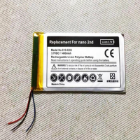 3.7V 400mAh 616-0283 Li-ion Battery Replacement for iPod Nano 2 2G 2nd Gen MP3
