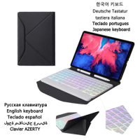Cover for Lenovo Tab M10 FHD Plus 10.3'' TB-X606F/X Keyboard Case for Lenovo Tab M10 Plus 10.3'' Backlit Keyboard Funda Cover