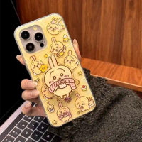 Cartoon Anime Cute Rabit Usagii Phone Case for Iphone 15 14 13 12 11 Kawaii Girls Students Phone Case Phone Holder