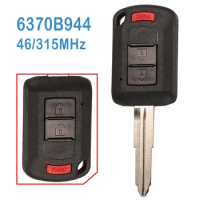 2 Pcs/lot Auto Smart Remote 6370B944 315MHz ID46 Chip 2+1B OUCJ166N Replace Car Key For Mitsubishi Outlander Sport Lancer 16-19