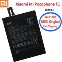 2024 Years High Quality 4000mAh BM4E Original Battery For Xiaomi MI POCO F1 Pocophone F1 Authentic P