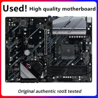 For ASRock X570 Phantom Gaming 4 Motherboard Socket AM4 DDR4 For AMD X570 Original Desktop Used Mainboard