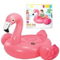 Phao Bơi Hồng Hạc Khổng Lồ Siêu Dày INTEX. thuyền phao