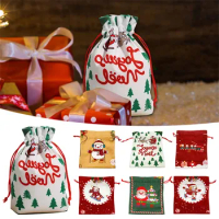 Christmas Bag Drawstring Christmas Christmas Christmas Eve Gift Bag Gift Packaging Bag Velvet Little Boy Wrapping Paper Birthday