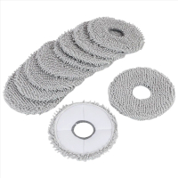 Bộ 10 cây lau nhà cho robot hút bụi L10s Ultra/L10s Pro Ultra/L20 Ultra/L10s Pro Ultra Heat/X10+, có