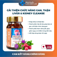 SHINKA LIVER & KIDNEY CLEANSE (Hàng nhập khẩu) - Viên uống hỗ trợ cải thiện chức năng gan và thận.