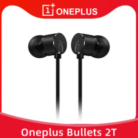 OnePlus Bullets 2T Earphone, In-Ear Headset with Remote Mic, Oneplus 7 Pro, 6T, 7T, 11, 10Pro, Phone