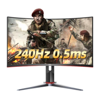 AOC C27G2Z 27 inch Curved 240Hz 0.5Ms Response Screen 1500R Curvature Display Professional Gaming Monitor VA Panel DP+HDMI