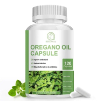 Bbeeaauu OREGANO OIL CAPSULE Kapsul Minyak Oregano dengan Vitamin D3 & Seng