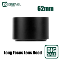 62mm Metal Hood Long Focus Lens For Canon EOS Nikon Sony Olympus Fujifilm DSLR X-E2 X-E1 X-Pro12 X-M1 X-A2 X-A1 X-T1 Accessories