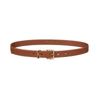 Christian Dior Saddle Loop Smooth Calfskin Belt 20mm Golden Saddle