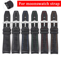 Silicone Strap for Swatch X Omega Moonswatch for Rolex 20mm 22mm Soft Waterproof Curved Men Women Rubber Replace Watch Band Belt