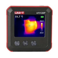 UNI-T UTi120P Infrared Thermal Imager Car Inspection Electrical Pipe Temperature Camera Screening USB Infrared Thermometer.