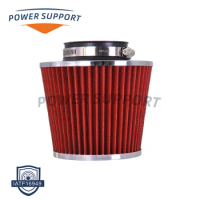 Super Power Flow High Officiency Air Cleaner System air filter Mushroom Head Air Cleaner Red