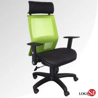 邏爵LOGIS~耶華T造型腰枕全網電腦椅/辦公椅/主管椅