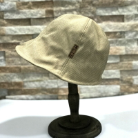 日本小眾設計夏季薄款棉麻鴨舌包頭帽六角貝雷帽女戶外休閑遮陽帽1入