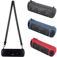 NEW Bluetooth Speaker Case Soft Silicone Cover Skin With Strap Carabiner for Anker Soundcore Motion+ Bluetooth Speaker Bag