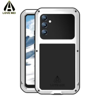 LOVE MEI Armor Metal Powerful Case for Samsung Galaxy A34 Shockproof Life Waterproof Cover Full Protection Accessories Original