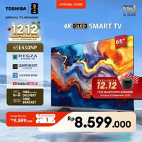 [FREE ONGKIR JABODETABEK] [KHUSUS ONLINE] Toshiba TV 65" 4K UHD Smart TV - QLED Dolby Vision Atmos V