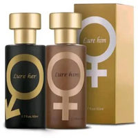 Parfume Lure Pheromoni Black-Gold pria wanita BLACK
