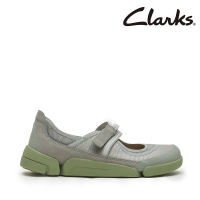 【Clarks】女鞋 三瓣鞋2.0 Trigenic2 Jen輕盈寬楦瑪莉珍休閒鞋 運動鞋 健走鞋(CLF82569C)