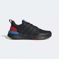 【adidas 愛迪達】運動鞋 男鞋 慢跑 訓練 RACER TR21 LEGO 黑藍紅 GW3681