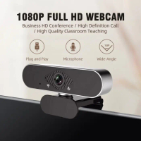 Webcam Laptop 1080P USB Kamera PC 4K Full HD Camera With Mic Webcast Live / USB Cam Webcam Vlogging 