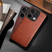 Case for Xiaomi POCO M6 M4 M3 Pro M5S M5 coque classical durable business leather cover for poco m6 pro 4g case funda