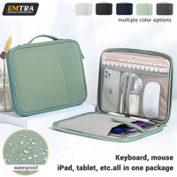 EMTRA Tablet Handbag For iPad Mini 6 Case Air 4 5 Pro 11 12.9 7th/8th/9th Cover For XiaoMi Pad 5 10 kindle Case Shockproof Pouch