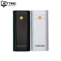 1pc 2X 18650 Battery Charger Portable Power Bank Kit DIY Fast Charging Power Bank Shell Case Box Power Bank Charge Storage Box