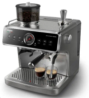【Philips 飛利浦】半自動雙研磨義式咖啡機