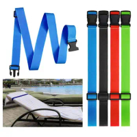 Beach Towel Clips Bands Elastic Towel Bands for Vacation Lightweight Windproof Beach Towel Holder for Lounge Chair