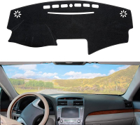 Dashboard Dash COVER MAT Car เข้ากันได้กับ2007-2011 Toyota Camry (สีเทา)