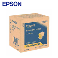 EPSON 原廠碳粉匣 S050747(黃色)