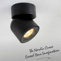 1pcs 10W 15W COB LED Ceiling Lamps Adjustable Rotatable Surface Mounted LED Downlights COB LED Spot Light